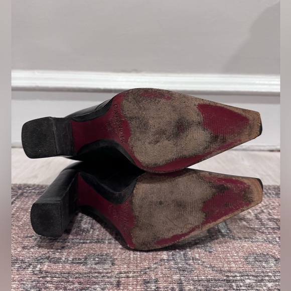 Cafenoir Black Italian Leather Women's Boots, size - Picture 8 of 10